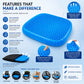 Honeycomb Gel Seat Cushion | Orthopedic Egg Sitter Cushion for Office, Car & Home