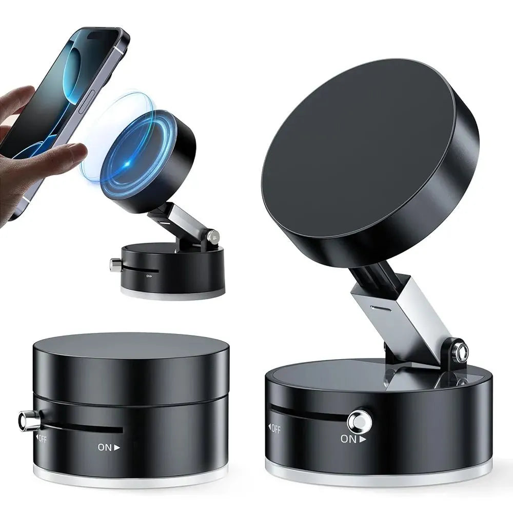 360° Magnetic Car Phone Holder – Strong Grip Mount (Free Home Delivery)